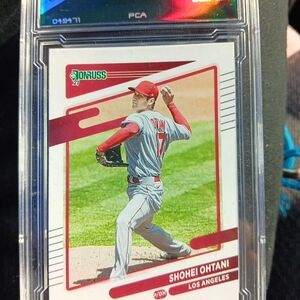 Donruss Shohei Ohtani Baseball Card